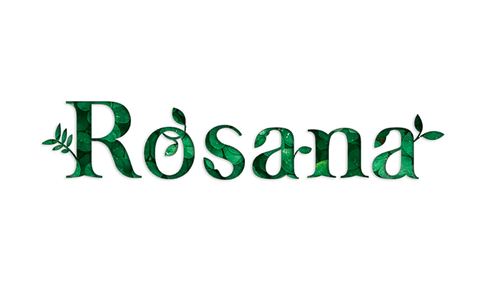 rosana logo with clover