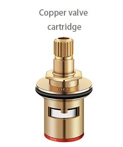 Copper valve cartridge