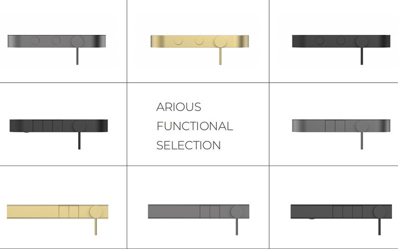 shower system body finish classification