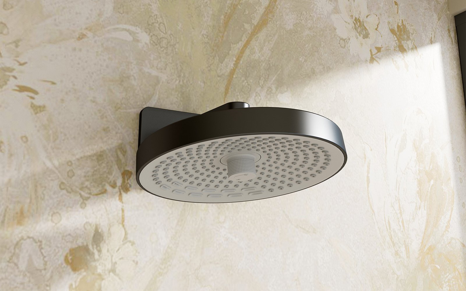 Gallons Per Minute-gunmetal wall mounted showerhead